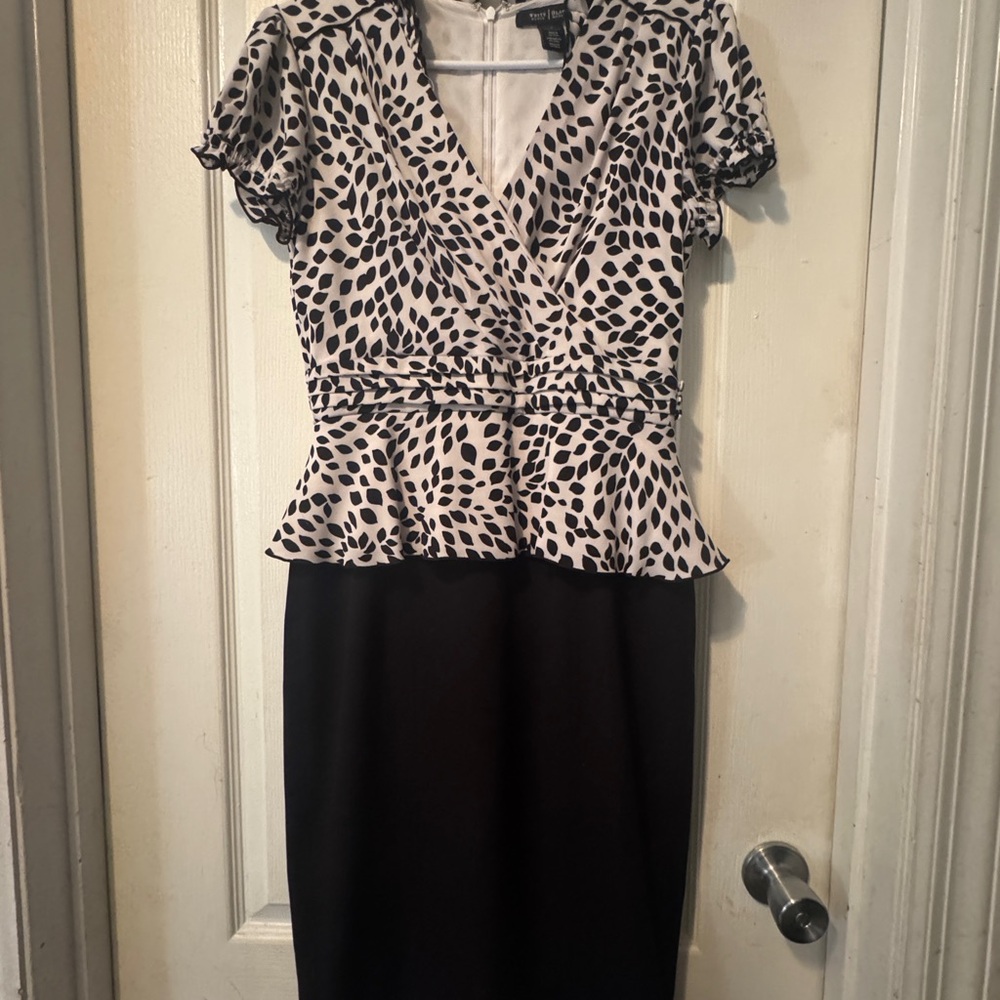 Black and White Polka Dot Dress